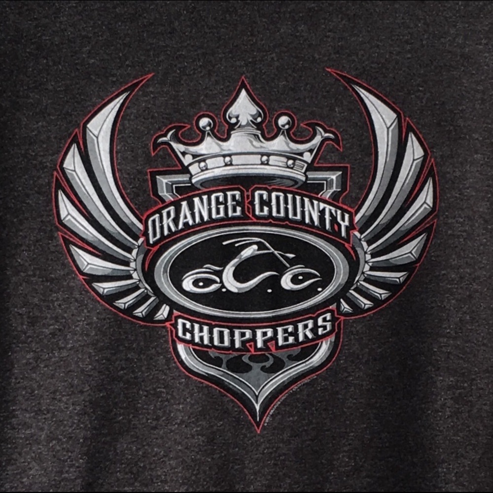 Orange County Choppers OCC T shirt Grey XL T-shirt